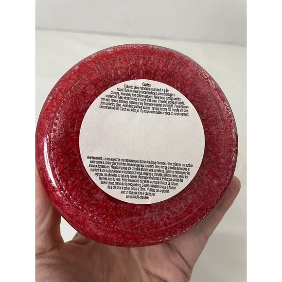 10oz Mia Bella's Natural Palm Wax Double Wick Candle - NEW (Pomegranate) - Picture 3 of 4